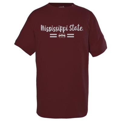 Mississippi State Garb YOUTH Script Bar Logo Tee
