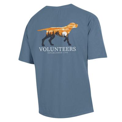 Tennessee Dog Silhouette Comfort Colors Tee