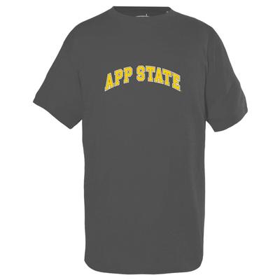 Appalachian State Garb YOUTH Arch App State Tee CHARCOAL