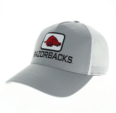 Arkansas Legacy Vault Square Patch Trucker Hat