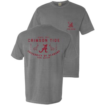 Alabama Trunks Up Comfort Colors Short Sleeve Tee