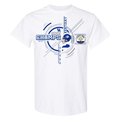 Kentucky 2022 Citrus Bowl Champions Tee Shirt