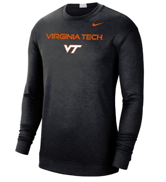  Virginia Tech Nike Dri- Fit Spotlight L/S T- Shirt
