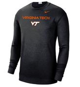  Virginia Tech Nike Dri- Fit Spotlight L/S T- Shirt