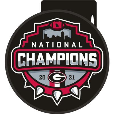 Georgia Bulldogs 2021 National Champions Hitch Cover