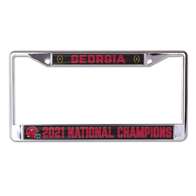 Georgia 2021 National Champions License Plate Frame