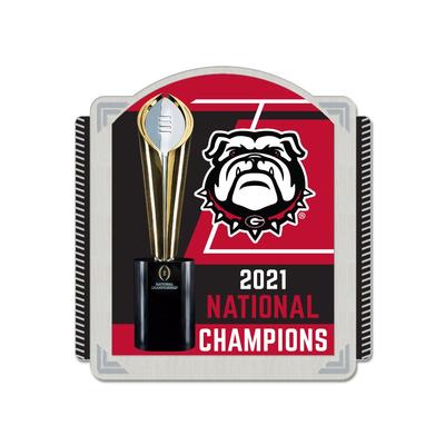 Georgia Bulldogs 2021 National Champions Collectors Pin