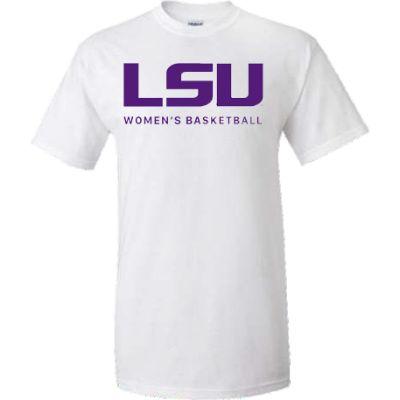 LSU Women's Basketball White Out Short Sleeve Shirt
