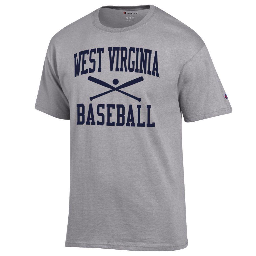  West Virginia Champion Basic Baseball Tee