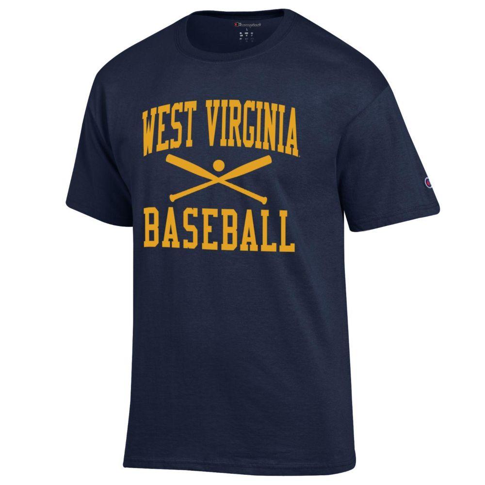  West Virginia Champion Basic Baseball Tee