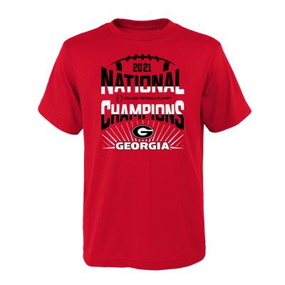Georgia Bulldogs 2021 National Champions YOUTH Tee