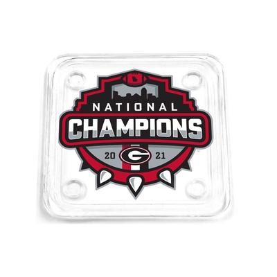 Georgia Bulldogs 2021 National Champions Coaster
