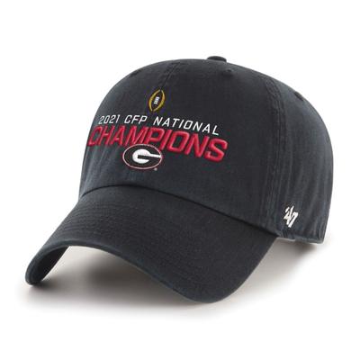 Georgia Bulldogs 2021 National Champions Adjustable Cap