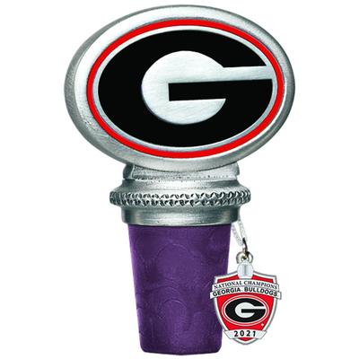 Georgia Bulldogs 2021 National Champions Bottle Stop
