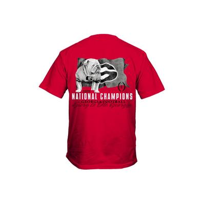 Georgia 2021 National Champion Tried Uga Short Sleeve Tee