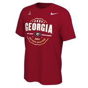  Georgia Nike 2021 National Champion Celebration Short Sleeve Tee