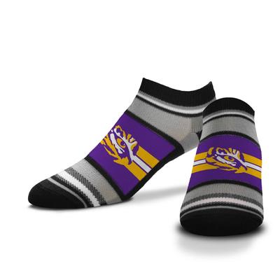 LSU Streak Sock