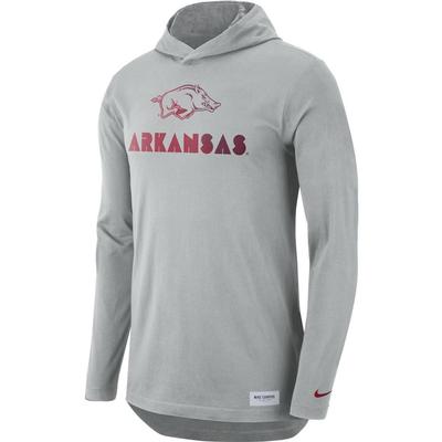 Arkansas Nike Men's Dri-Fit Tee Shirt Hoodie