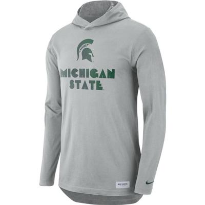 Michigan State Nike Men's Dri-Fit Tee Shirt Hoodie