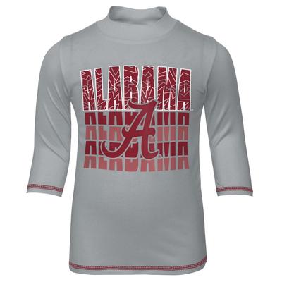 Alabama Gen2 Kids Slip N Slide Rash Guard Shirt