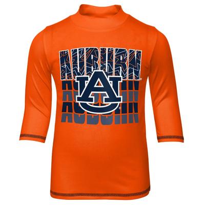 Auburn Gen2 Kids Slip N Slide Rash Guard Shirt