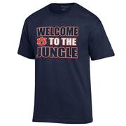  Auburn Champion Welcome To The Jungle Tee