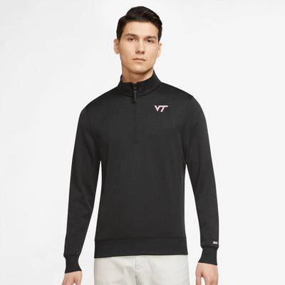 Virginia Tech Nike Golf Men's Player Half Zip Pullover