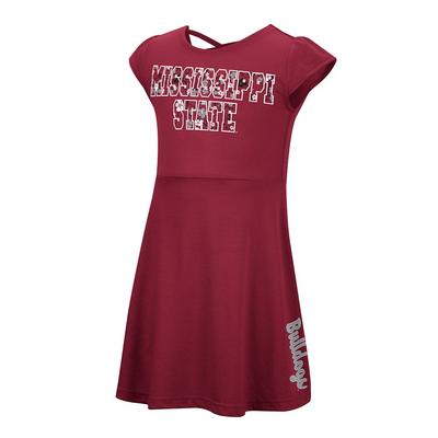 Mississippi State Colosseum Toddler Merry Go Round Dress