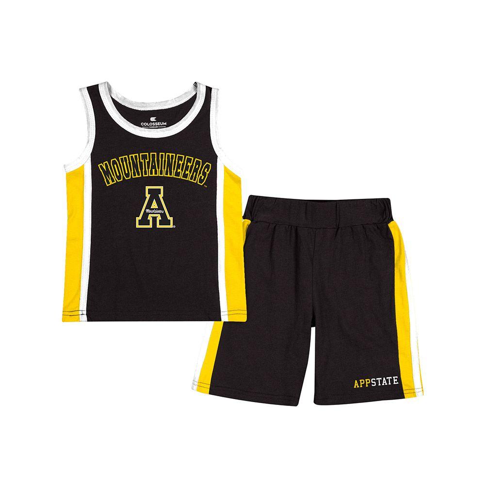 Appalachian State Colosseum Toddler Do Right Jersey Tank And Short Set