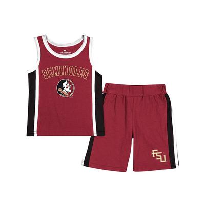 Florida State Colosseum Toddler Do Right Jersey Tank and Short Set