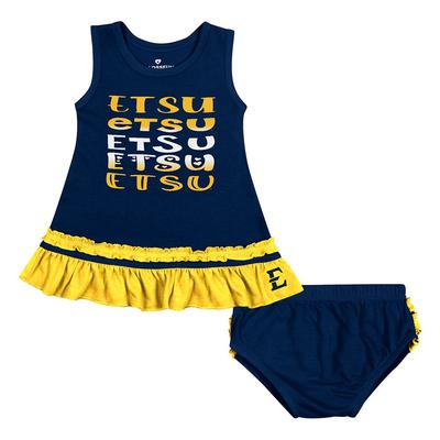 ETSU Colosseum Infant Toons Dress and Bloomer Set