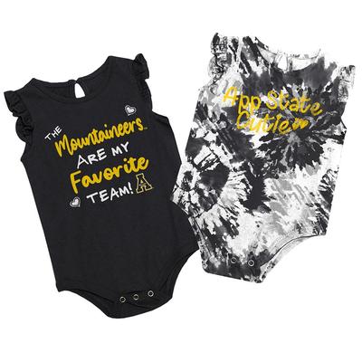Appalachian State Colosseum Infant Onesie 2-Pack