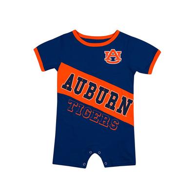 Auburn Colosseum Infant Teddy Romper
