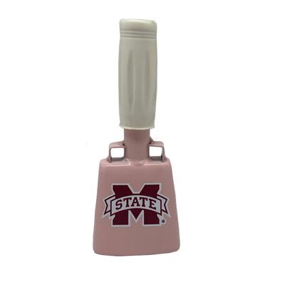 Mississippi State Pink M State Logo Cowbell