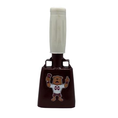 Mississippi State Maroon Young Bully Logo Cowbell
