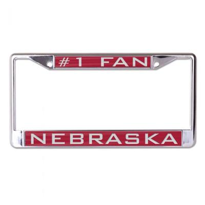 Nebraska #1 Fan/Nebraska License Frame