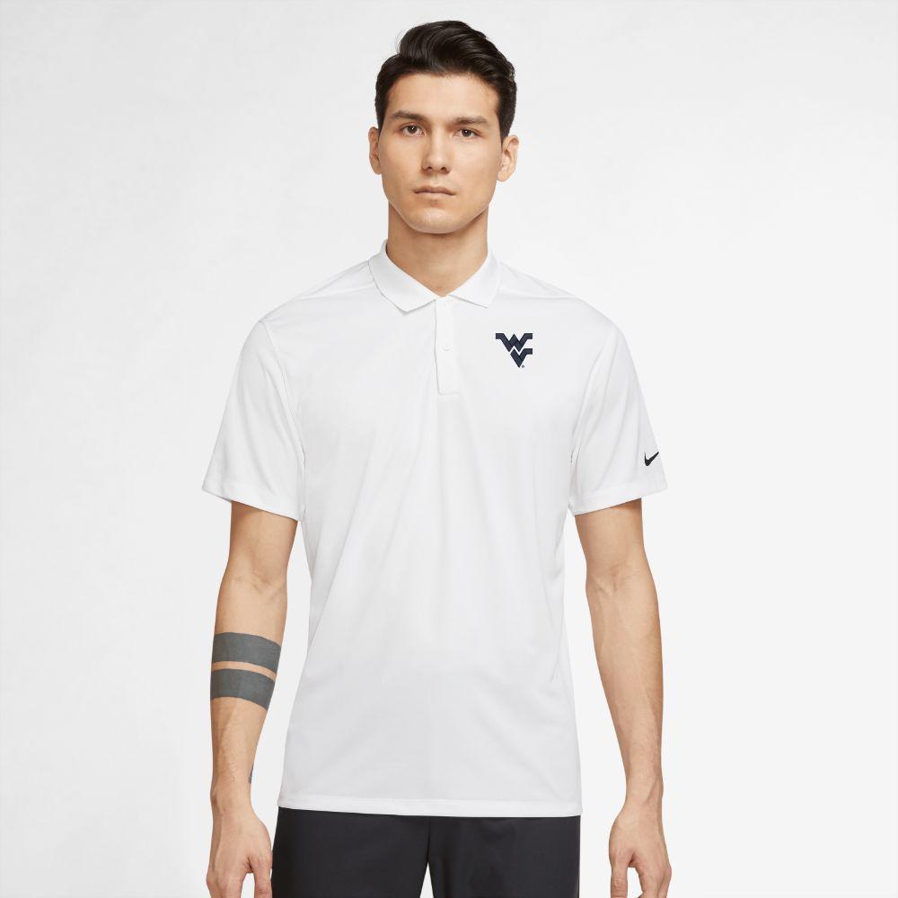  West Virginia Nike Golf Men's Victory Solid Polo