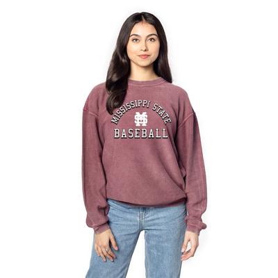 Mississippi State Chicka-D Baseball Corded Sweatshirt