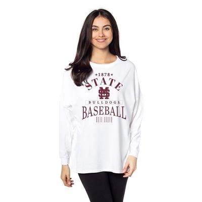 Mississippi State Chicka-D Baseball Big Long Sleeve Shirt