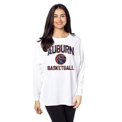 Auburn Chicka-D Vintage Basketball Big Long Sleeve Shirt