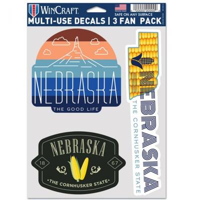 Nebraska Local Decals Pack