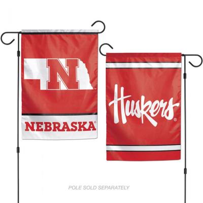 Nebraska 2-Sided Garden Flag