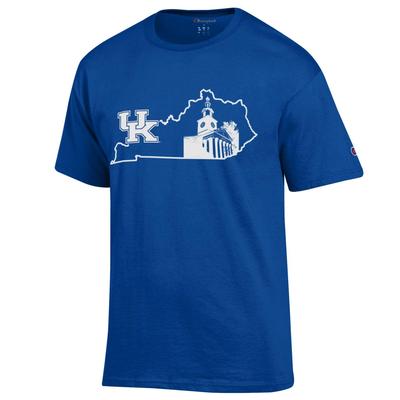 Kentucky Champion Men's State Building Logo