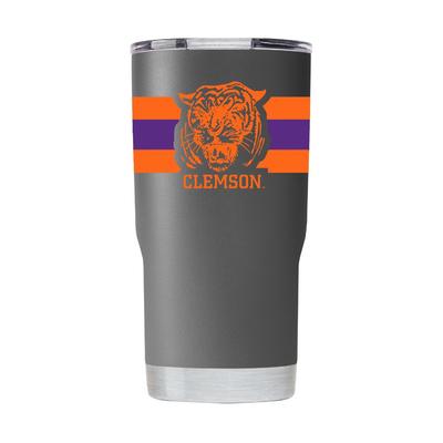 Clemson Vault 20oz Snarling Tiger Tumbler