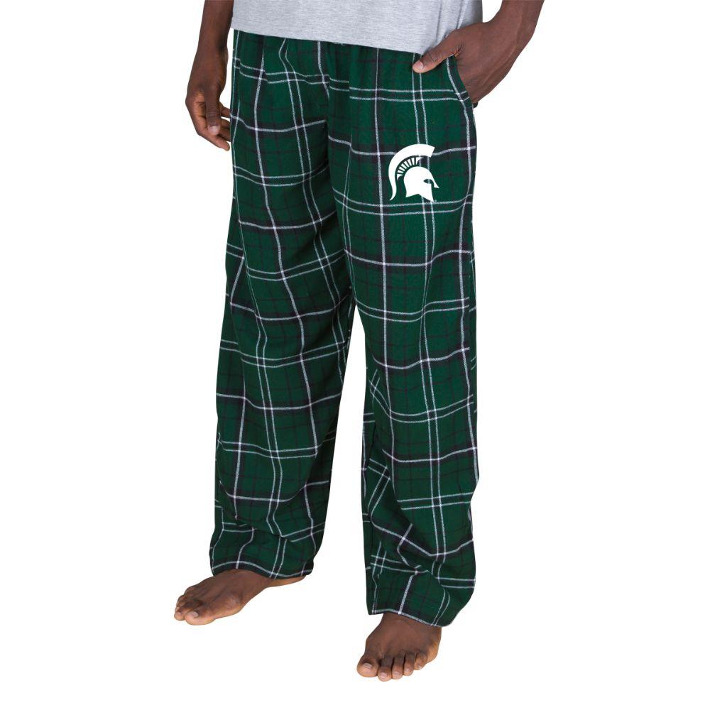  Michigan State College Concepts Men's Ultimate Flannel Pants