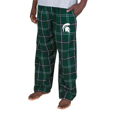 Michigan State College Concepts Men's Ultimate Flannel Pants
