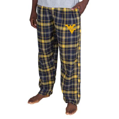 West Virginia College Concepts Men's Ultimate Flannel Pants