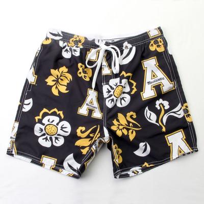 Appalachian State Wes and Willy Men's Floral Trunk