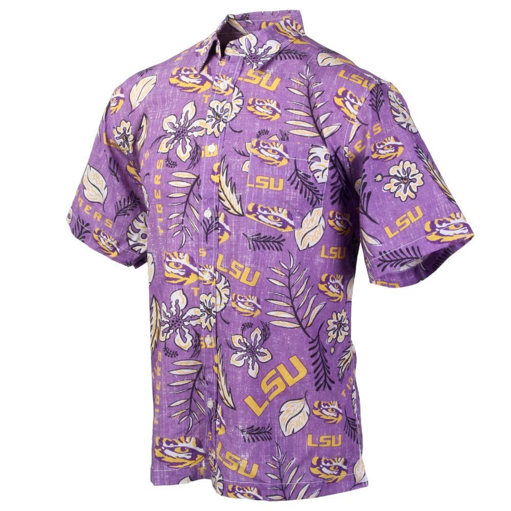LSU Wes and Willy Men's Vintage Floral 