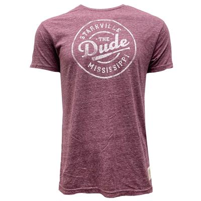 Mississippi State The Dude Circle Logo Vintage Tee